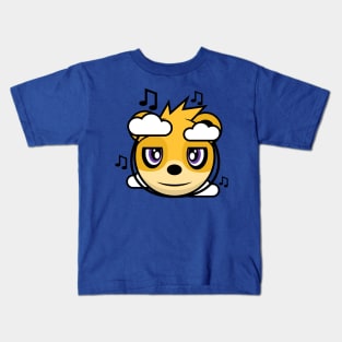 Musical Daydreaming Yellow Bear Cockburn Kids T-Shirt